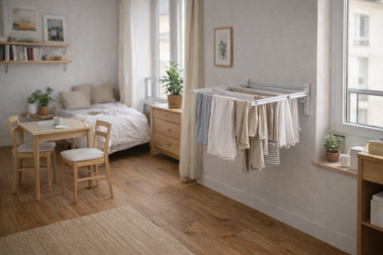 Comment sécher son linge dans un petit appartement