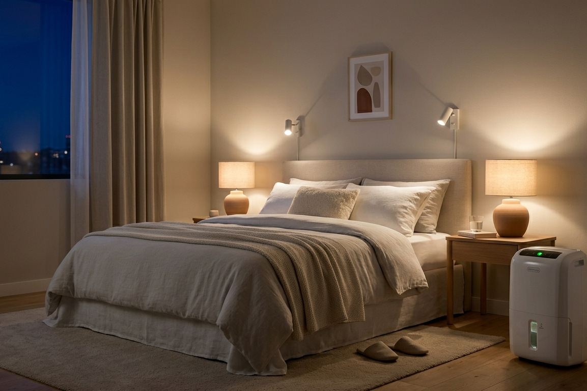 déshumidificateur chambre nuit air sain