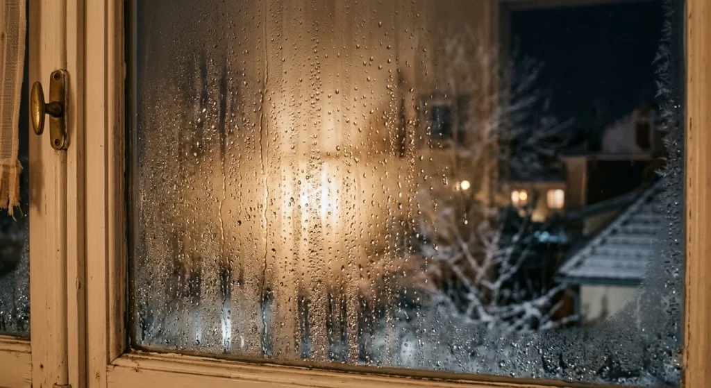 Condensation sur les fenêtres en hiver : pourquoi ça arrive et comment l'éliminer